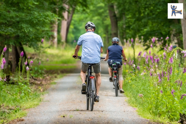 Bewegung im Alltag Fahrrad