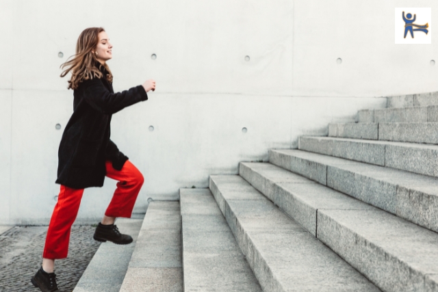 Bewegung im Alltag Treppen steigen