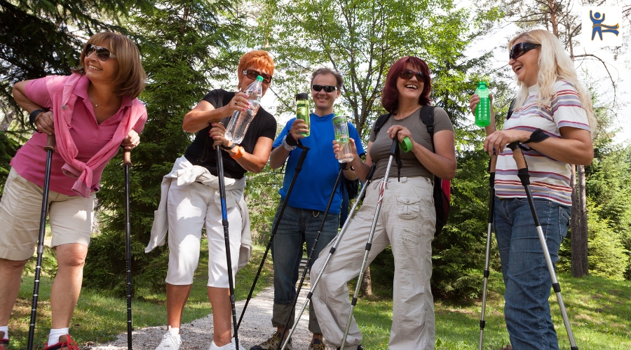 Read more about the article Gesund abnehmen mit Nordic Walking